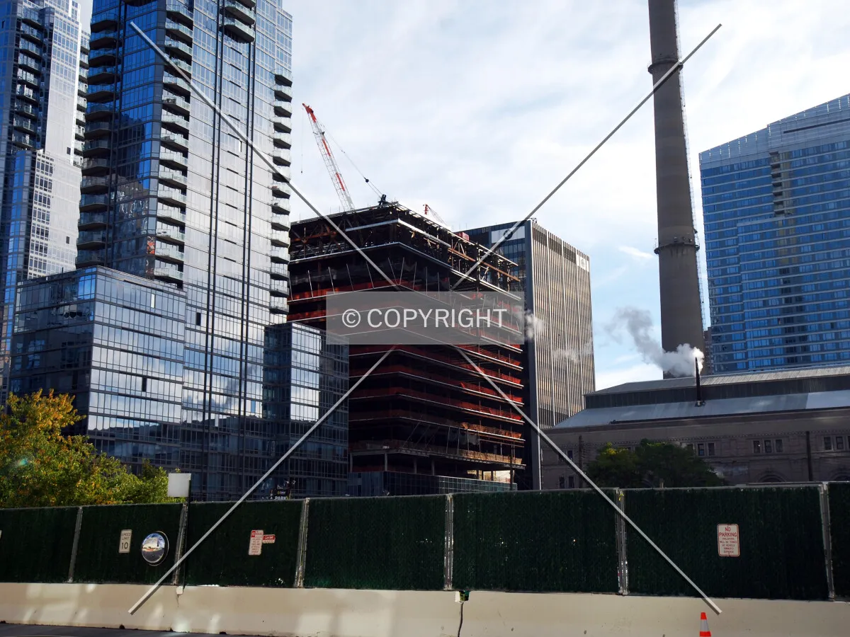 Viewed from the north