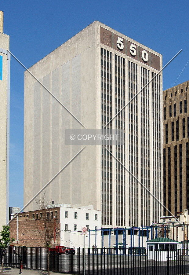 View from the southeast on Fulton Street
