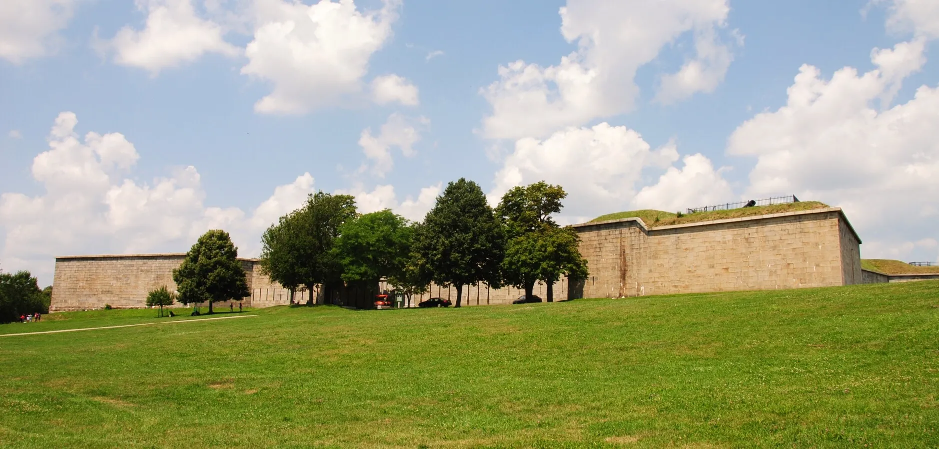 View from the south