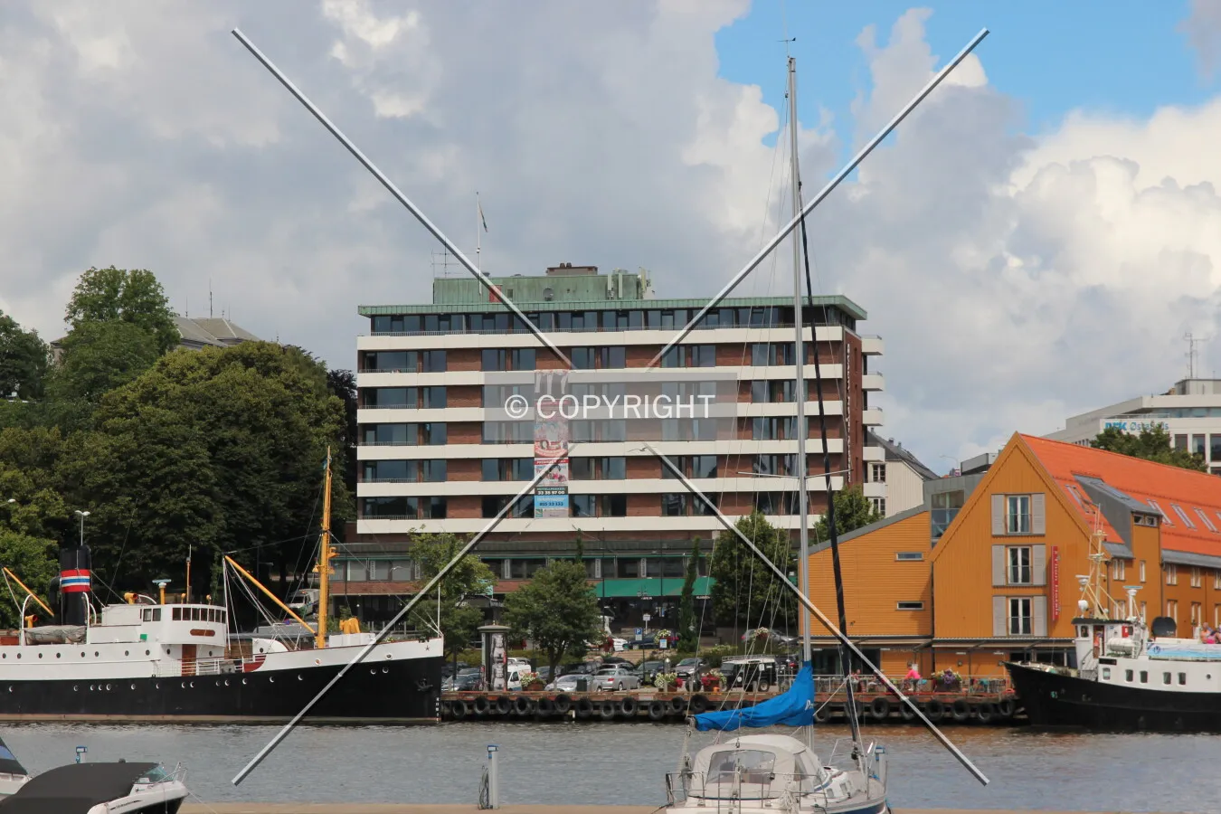 View from Kaldnes Brygge