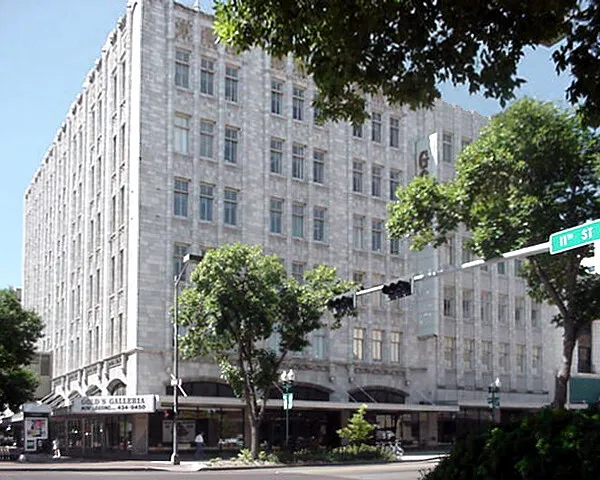 View from the northeast