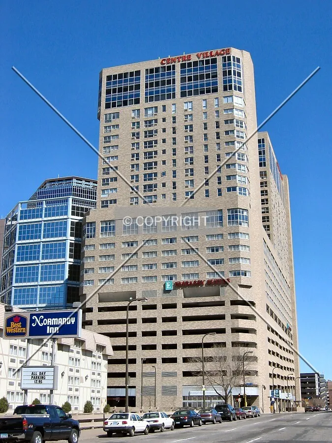 View to the north along 5th Avenue