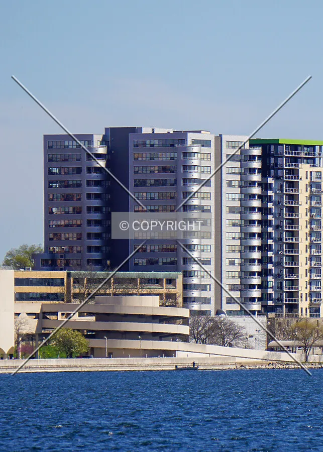 Distant view from the south; May 5, 2020