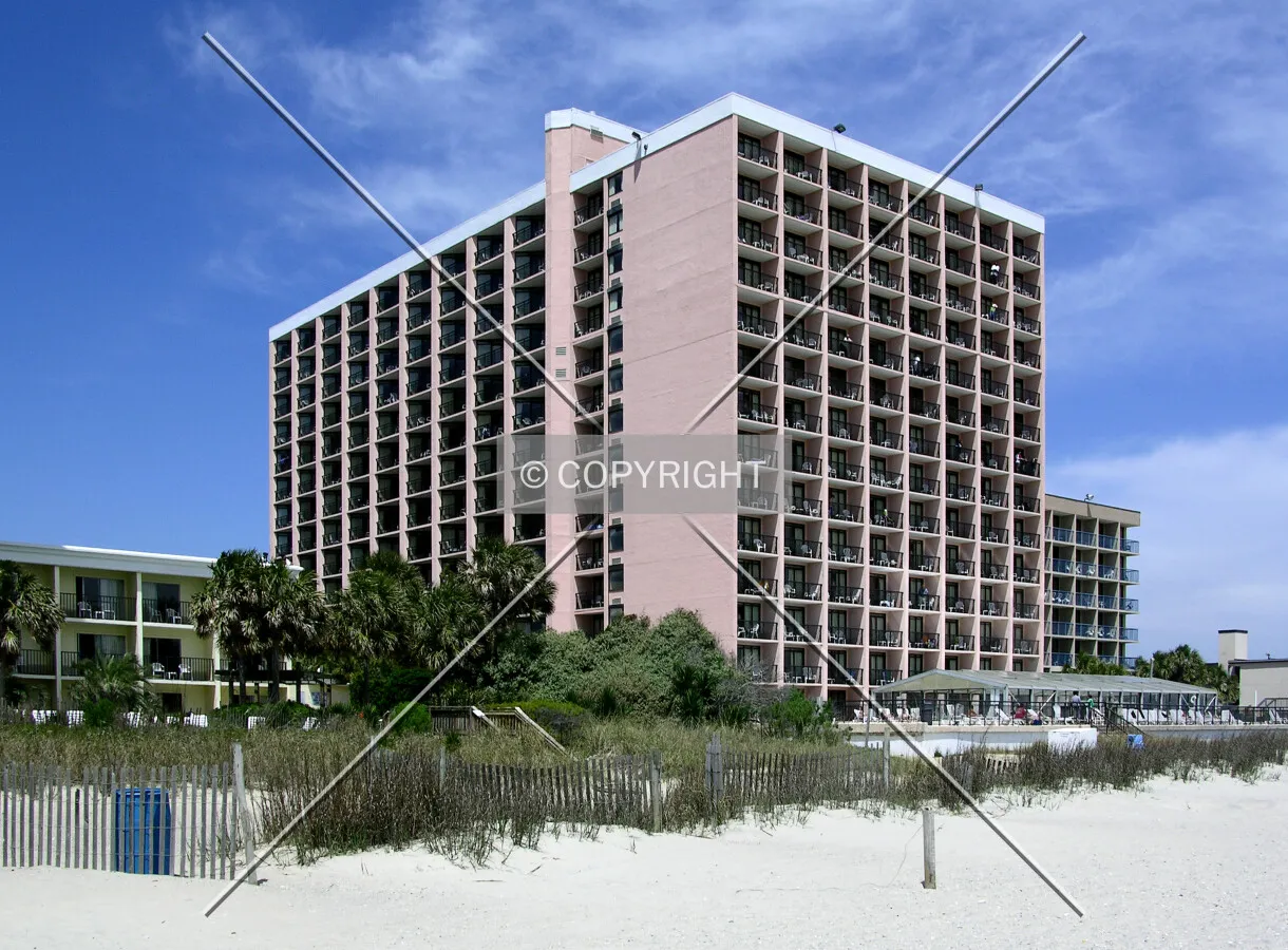 From the beach to the southeast