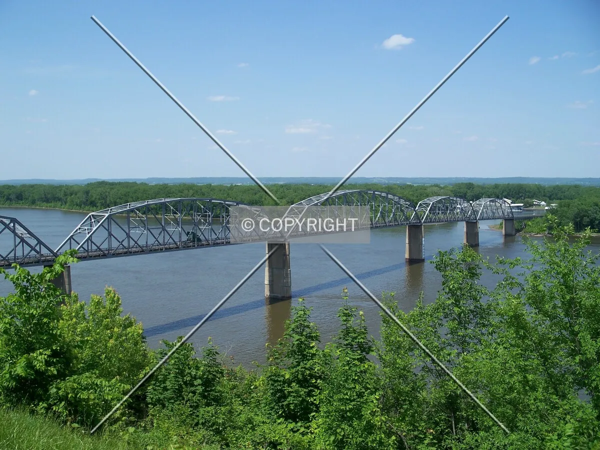 View from Riverview Park to the southwest