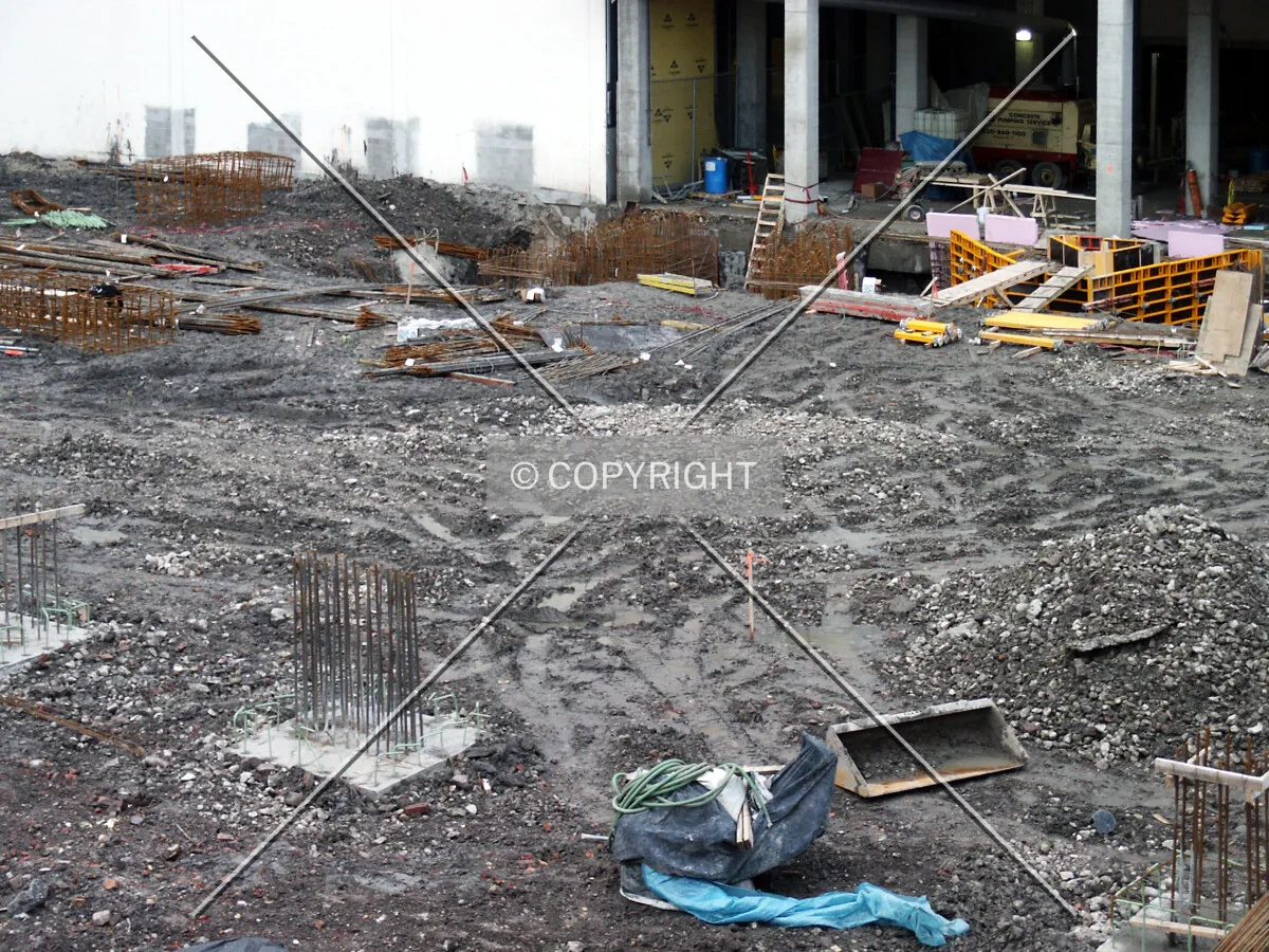 Western part of the site