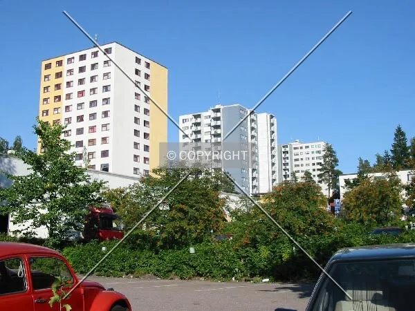 Housing blocks in Rautkallio suburb