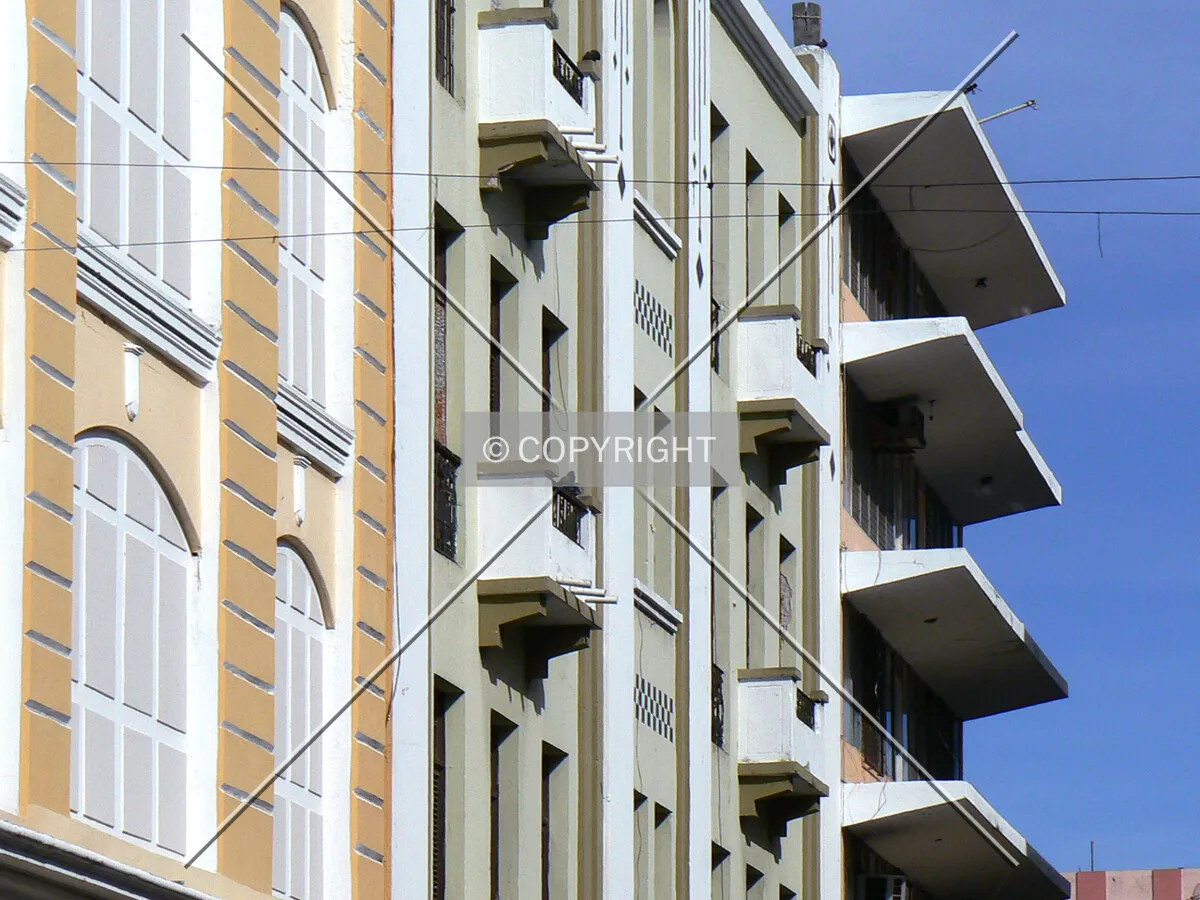 Some buildings around the historic district