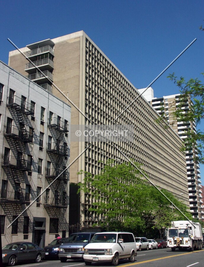 View from the east along West 96th Street