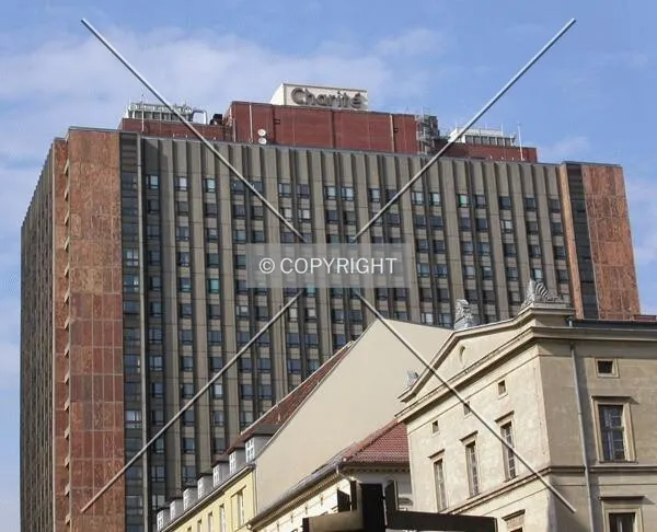 Top floors of the building