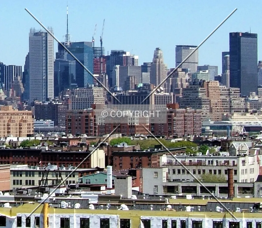 View from the west
