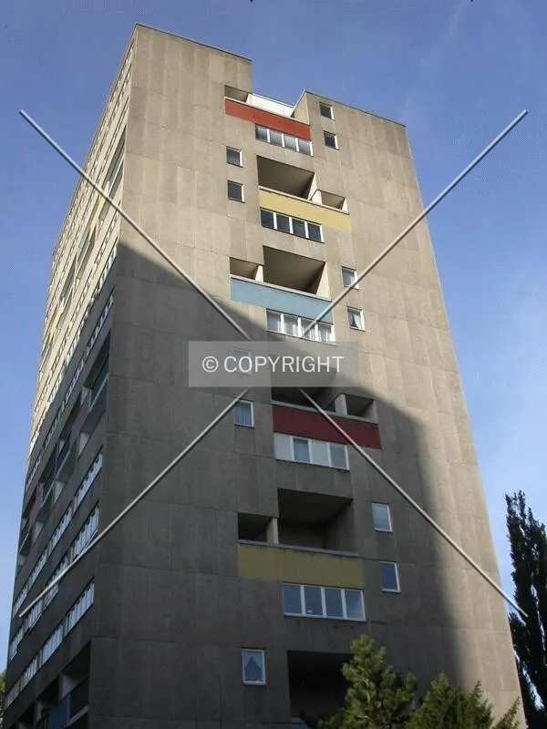 Look up view of the tower