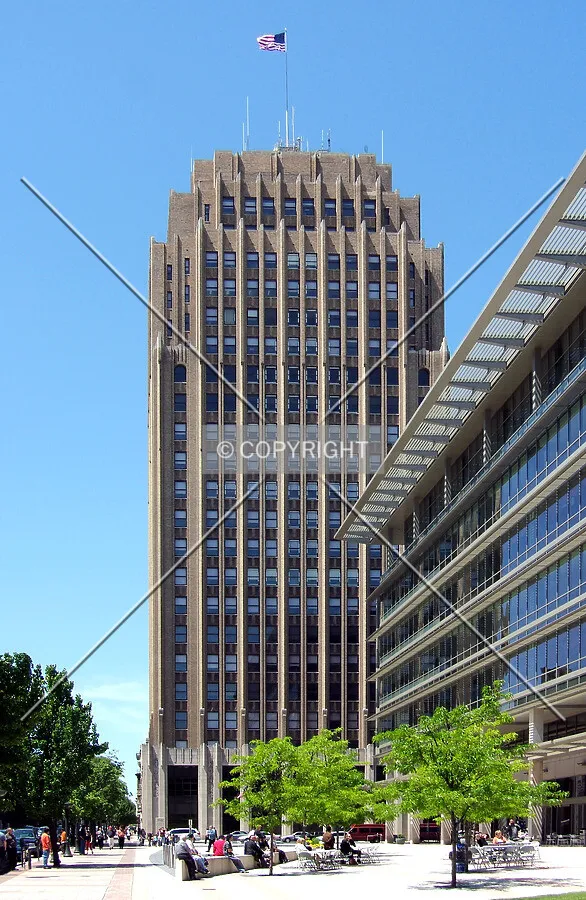 View from the northeast