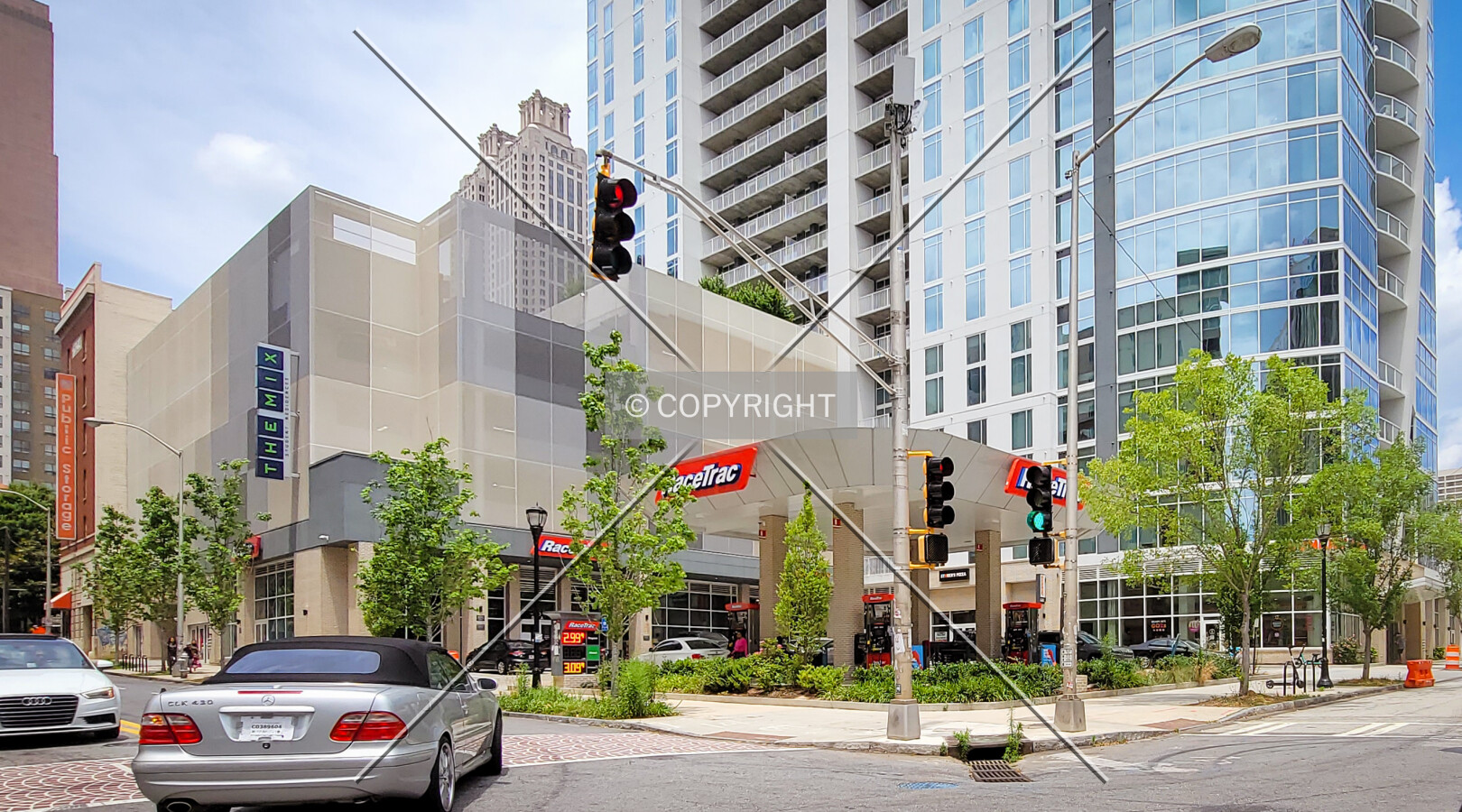 From the southeast; June 4, 2021