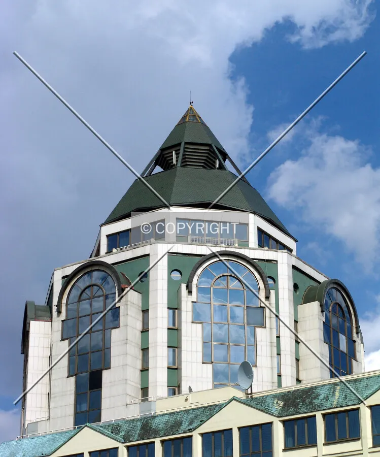 The upper part