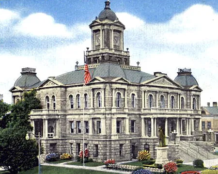 Vintage view from the east