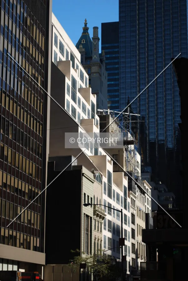 Looking eastward along West 56th Street