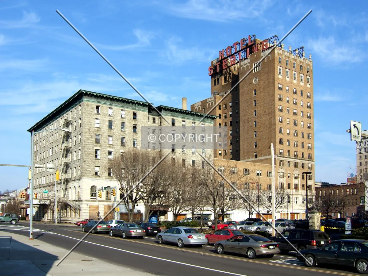 View from the west across River Street