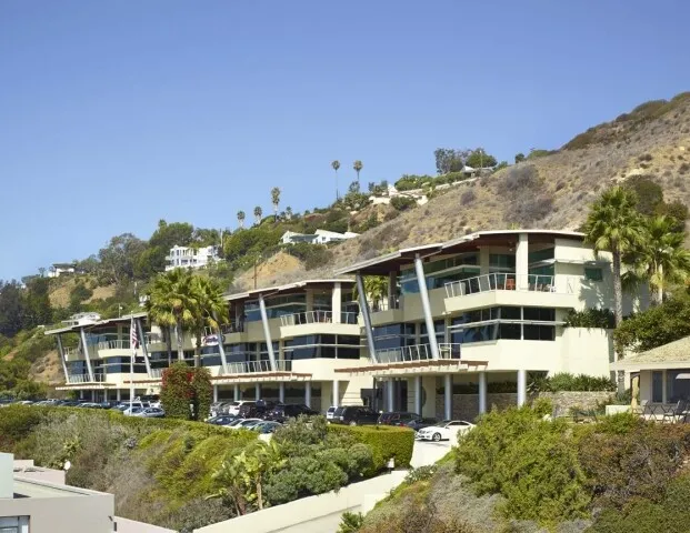 View from the southeast