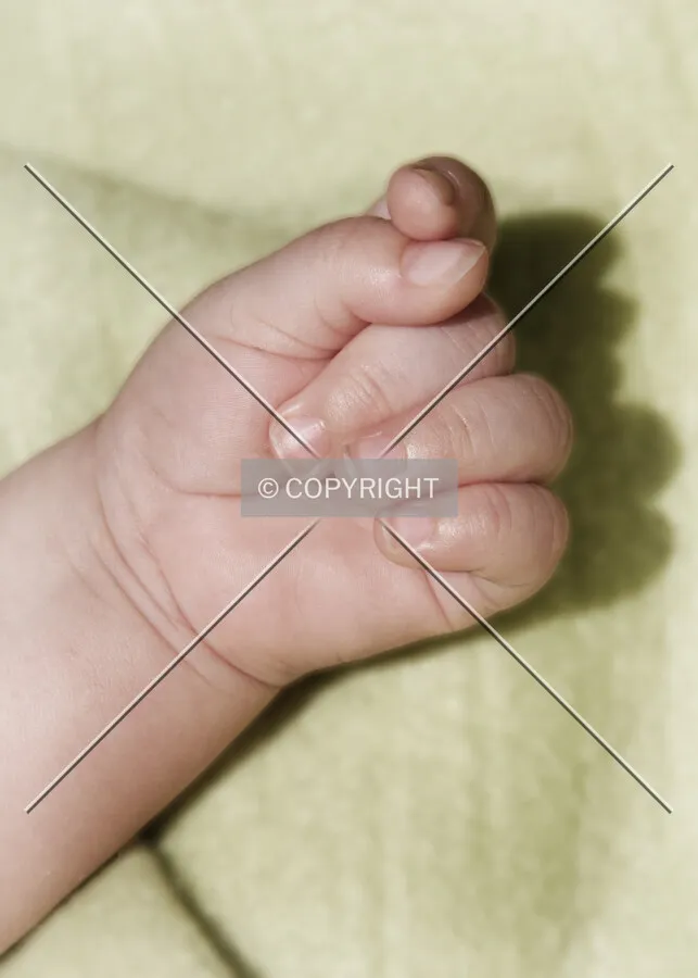 baby hand
