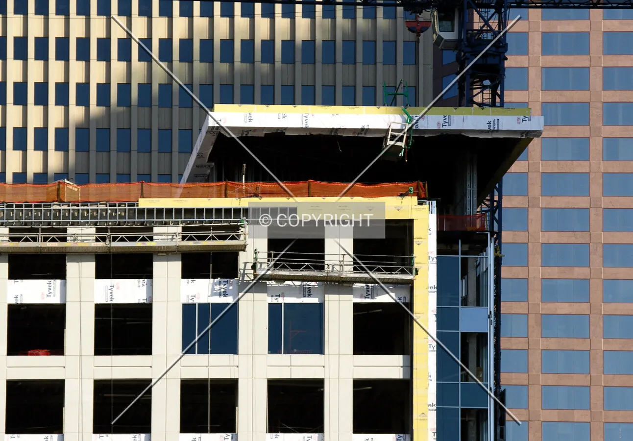 Penthouse atop the southwestern corner