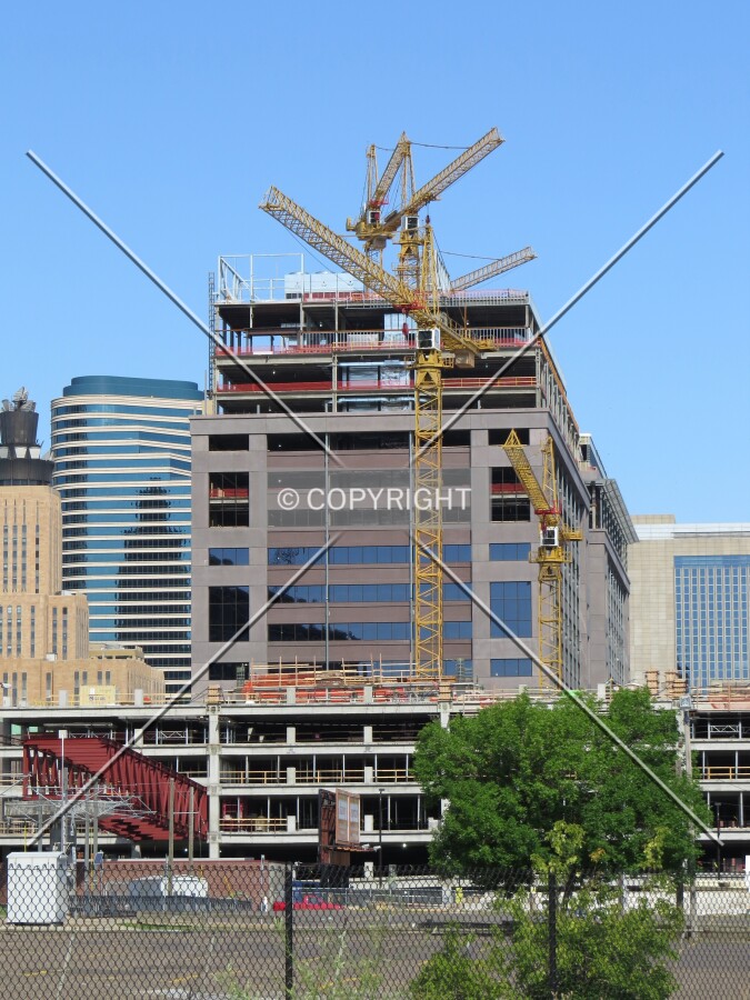 Distant view to the west