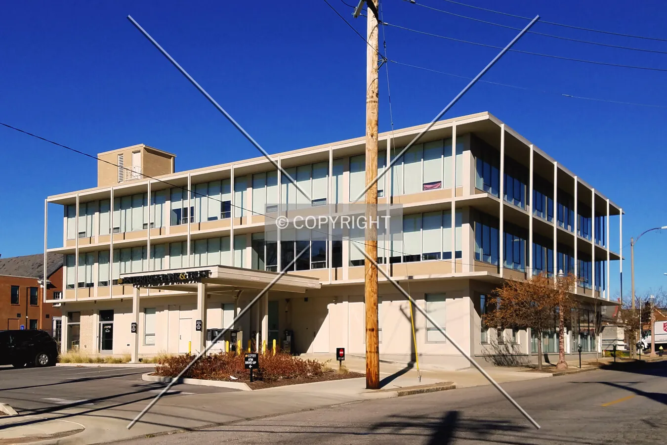 View from the southeast; November 25, 2017