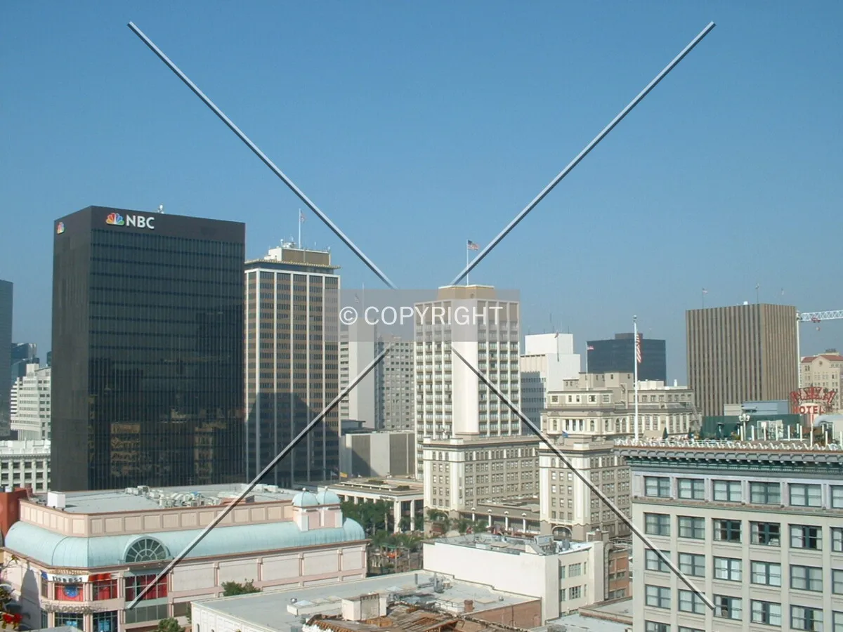 Looking west toward central Broadway