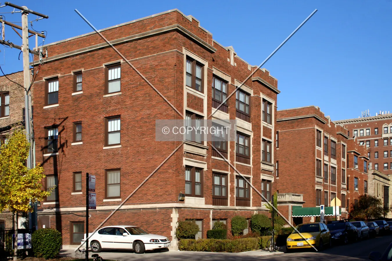 View from the southeast