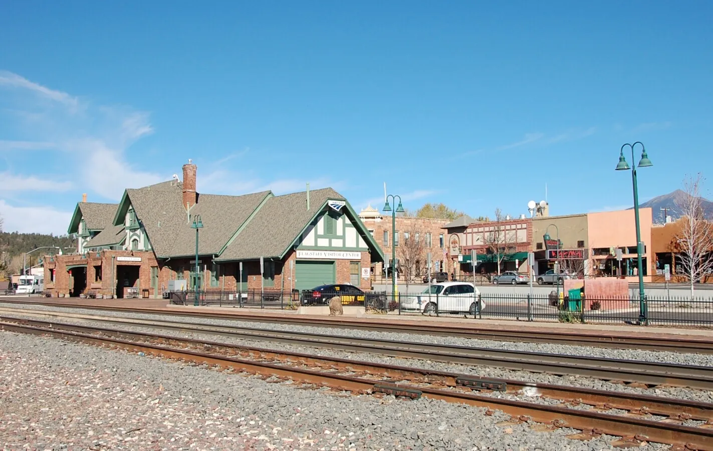 View from the southeast