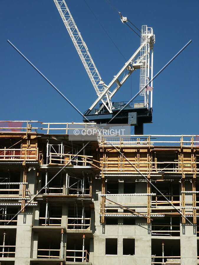 Crane and most recent floors