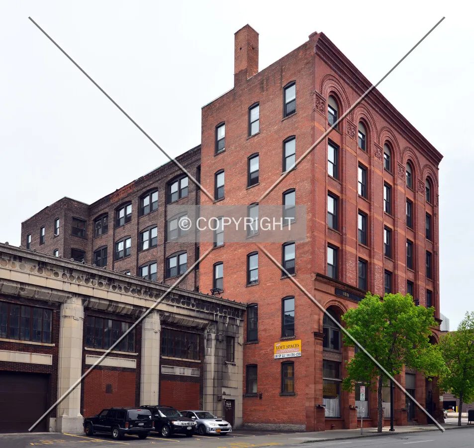 View from the northwest on St. Paul Street