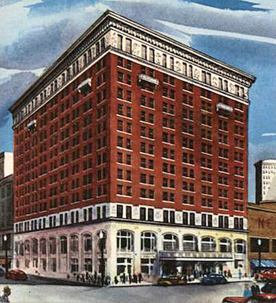 Vintage view from the south