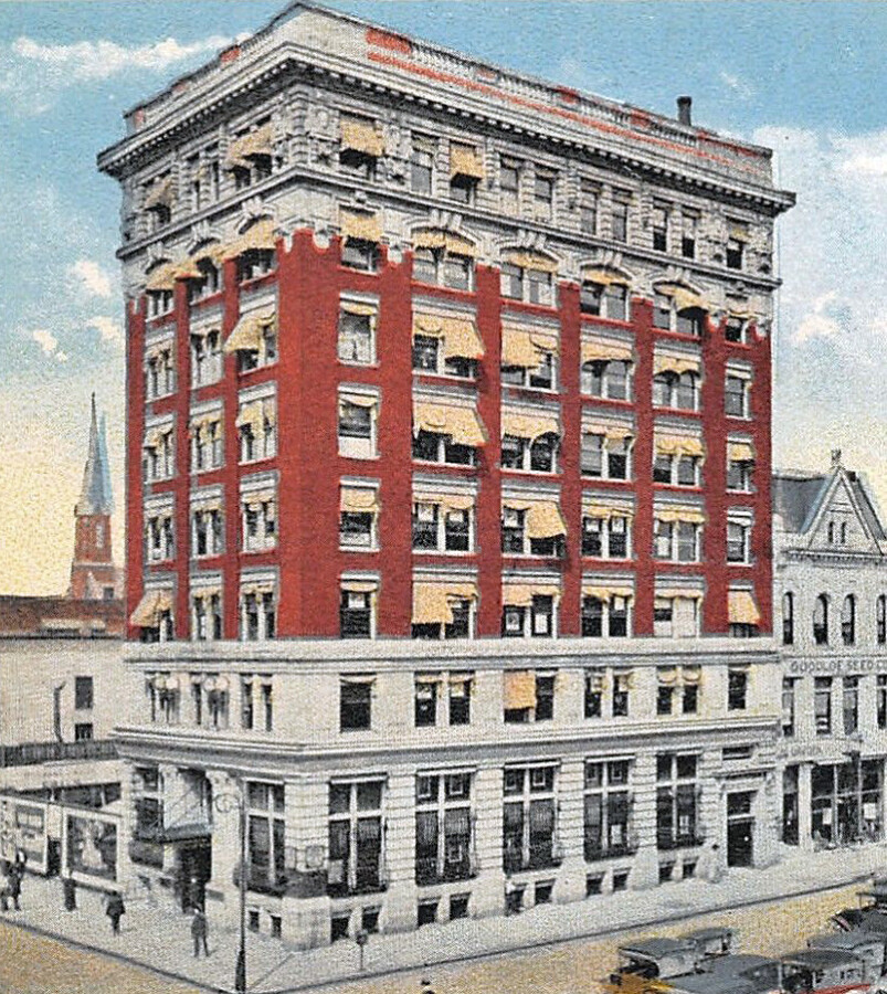 Vintage view from the south