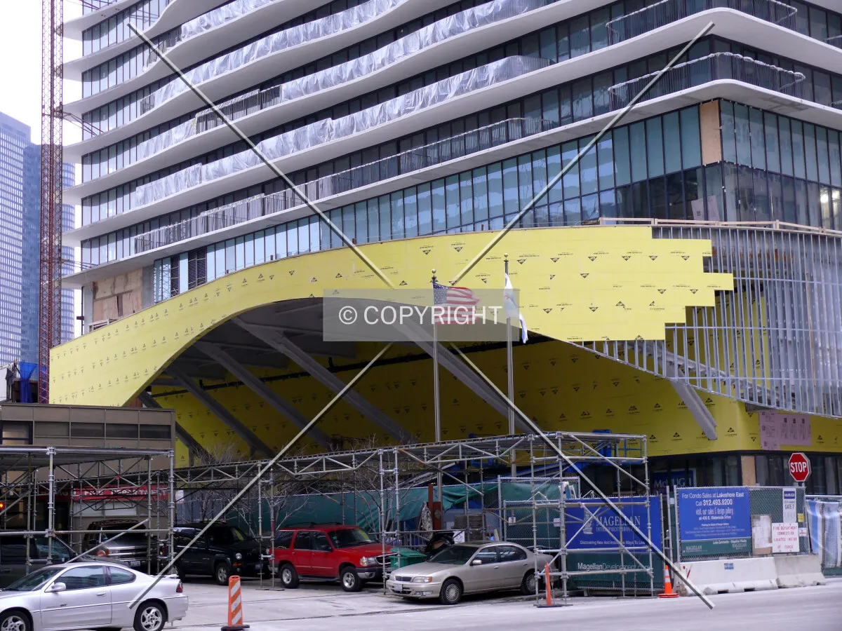 Working on the canopy