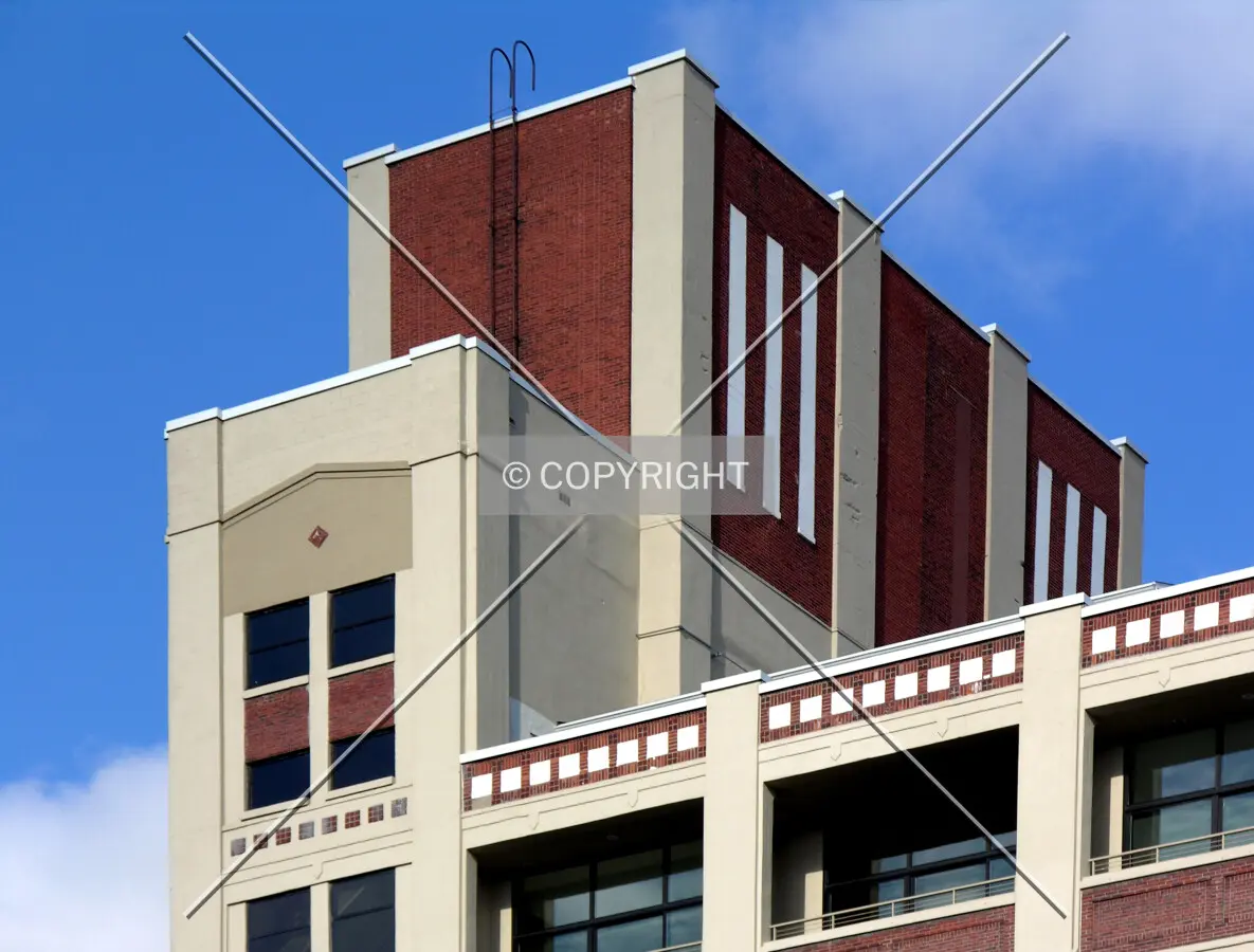 Upper southwest corner