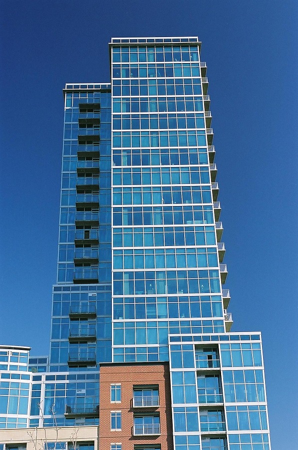 View from the southeast