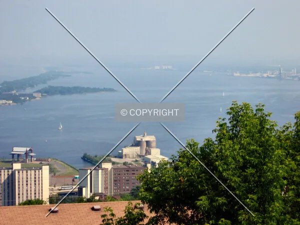Duluth Harbor from Skyline Drive