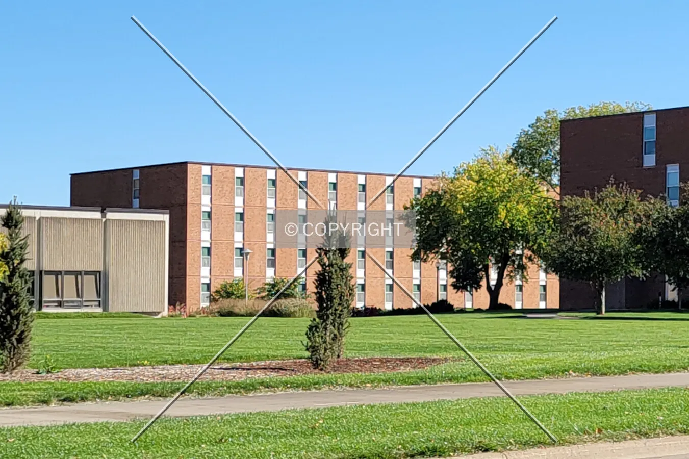 From the southwest; September 25, 2021