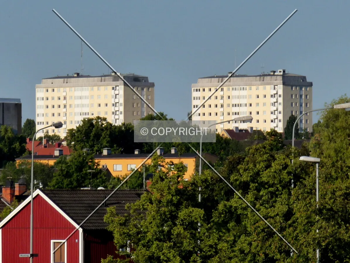 View from the northeast