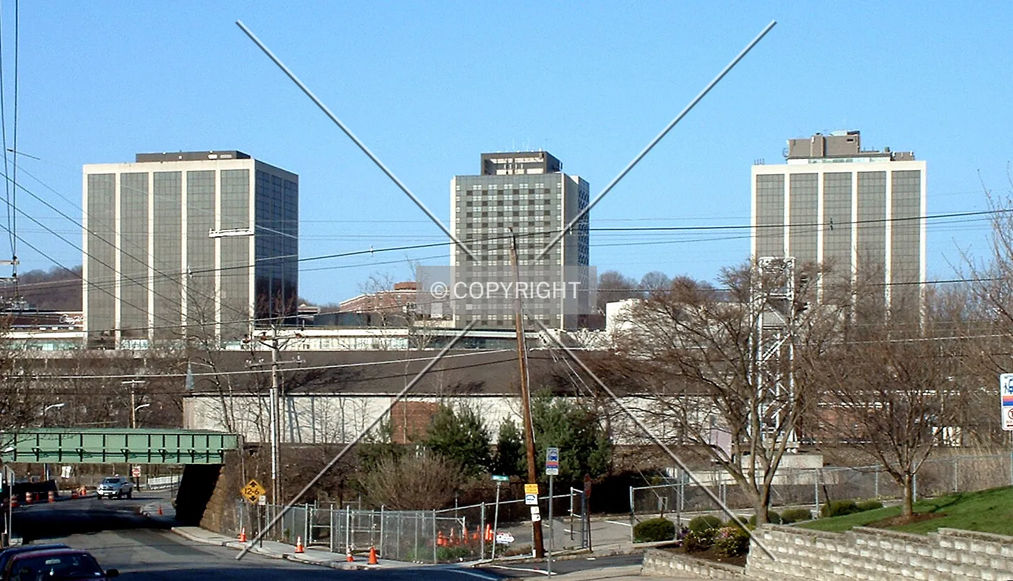 View from the northeast