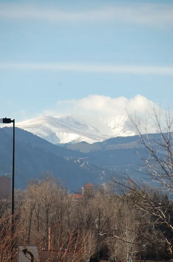 Looking northwest towards the high country