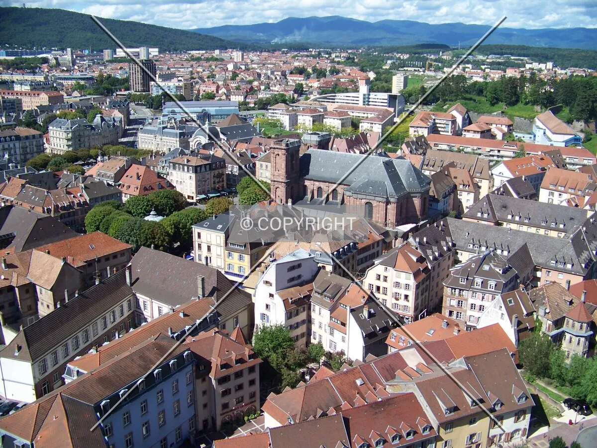 View from the Vauban citadel