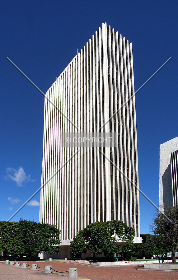 View from the southeast