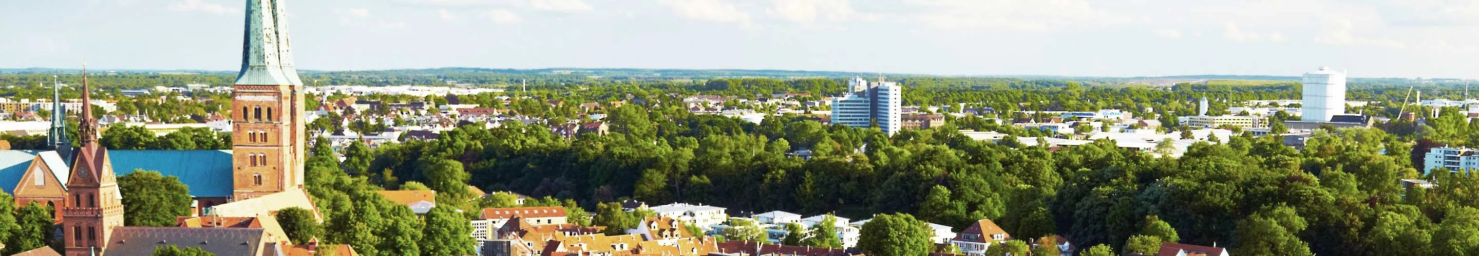 Panorama of Lübeck