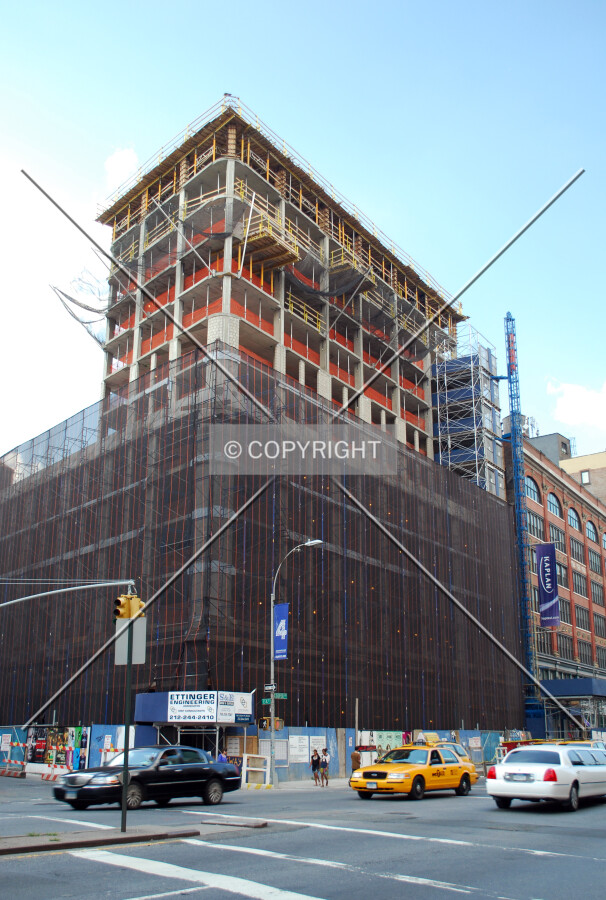 Viewed from the south along 3rd Avenue