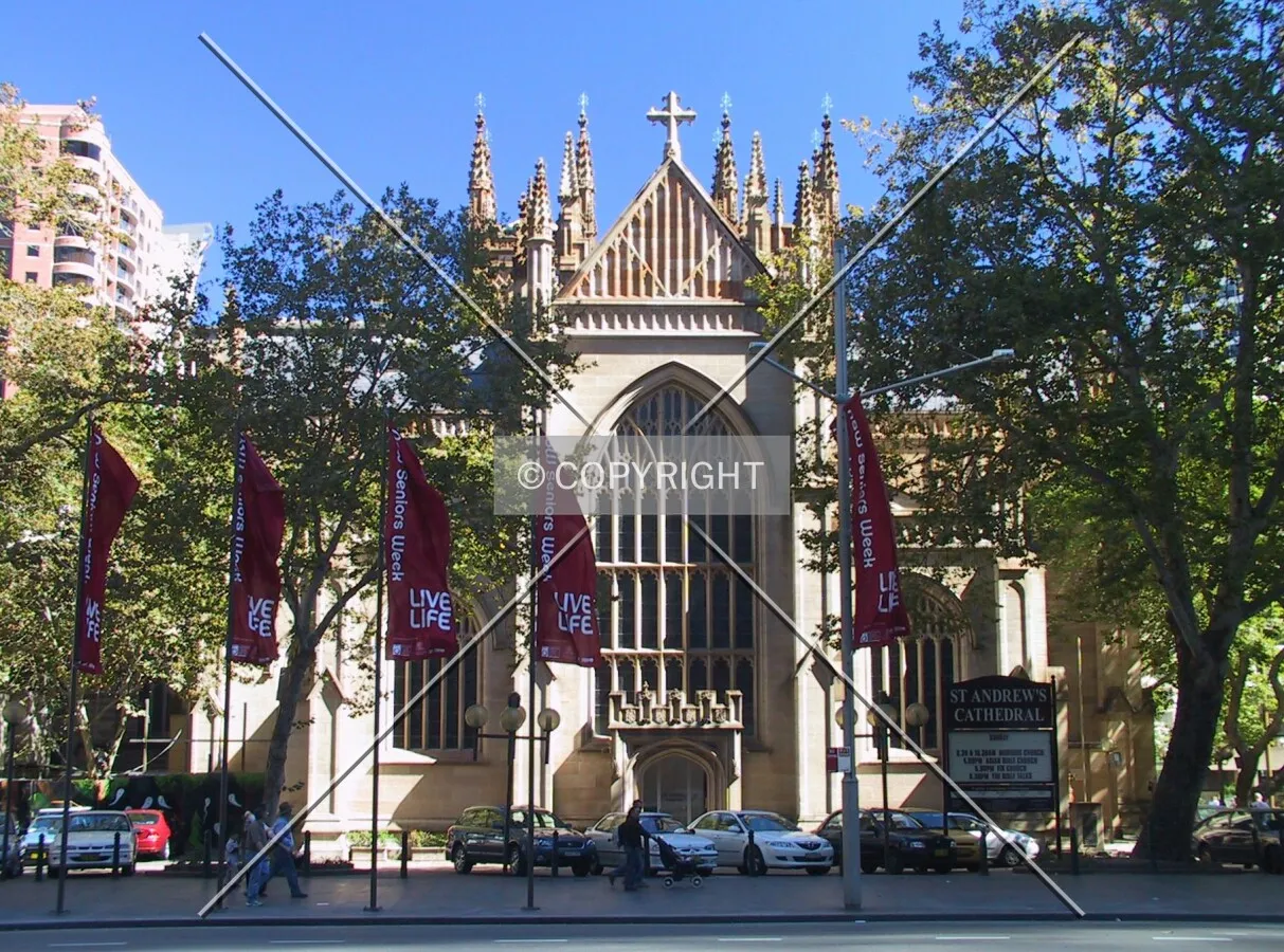 View from the east