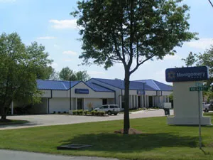 View from the northeast