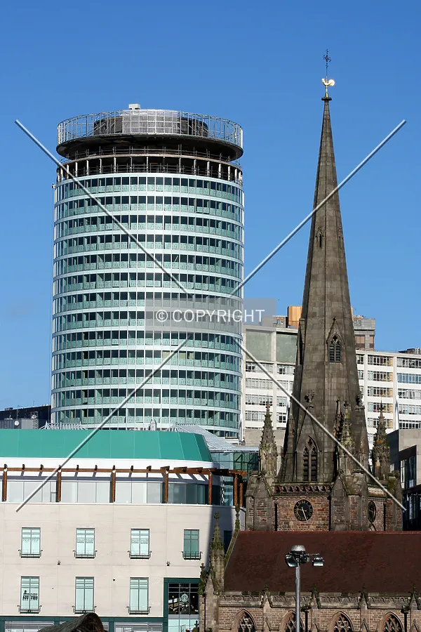 View of the facade progress