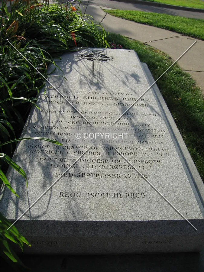 Tomb of Bishop Stephen Edwards Keeler